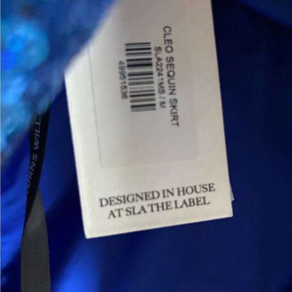 SLA The Label Cleo Sequin Skirt - Picture 8 of 12